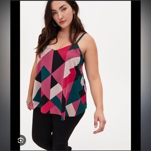 Torrid Sophie Chiffon Swing Cami